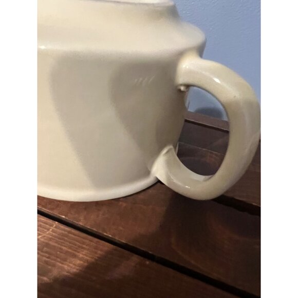 SOUP Beige Stoneware Mug Made In Japan‎ MCM Retro Kitchsy Veggies Dinnerware - Picture 8 of 9